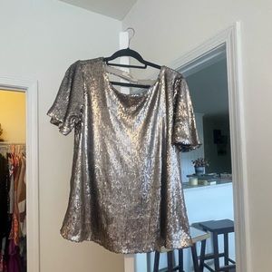 A beautiful soul sparkle top